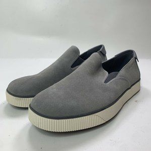 Cole Haan Mens Nantucket 2.0 Slipon Shoes Size 7.5M Gray Suede/Wool Lining